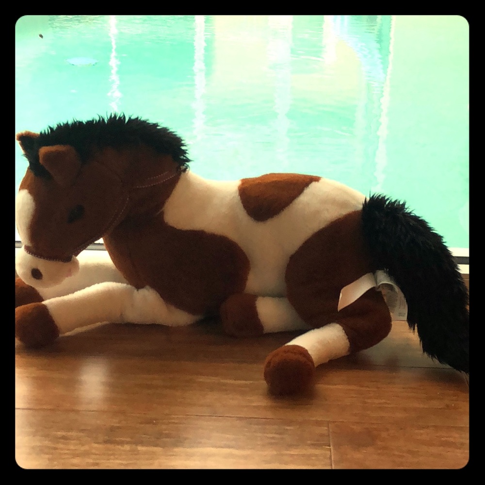 Horse plush from toys r us